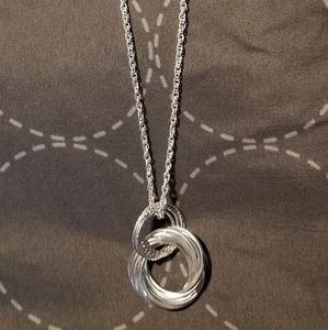 Silver Earrings & Necklace Set